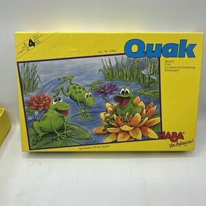 Quak By Hana  A Dice Game For 2-4 Children Ages 4 And Up.